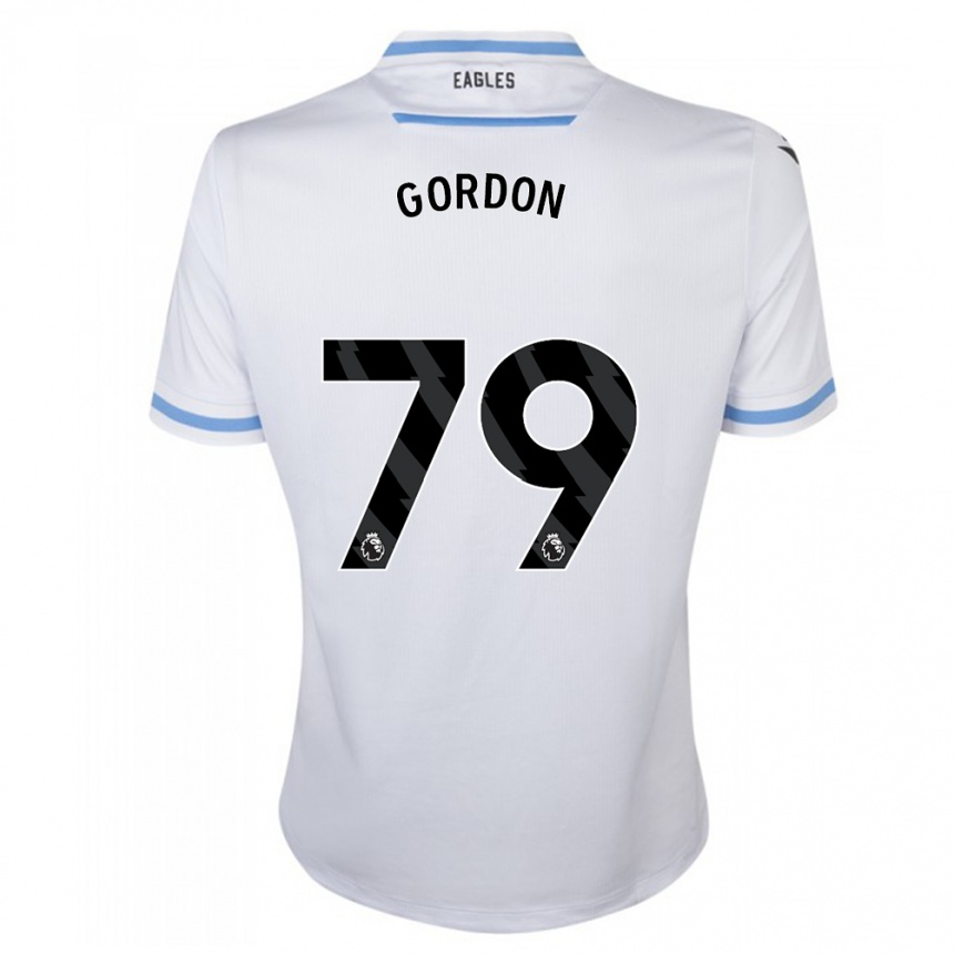 Vaikiškas John-Kymani Gordon #79 Baltas Išvykos Marškinėliai 2023/24 T-Shirt