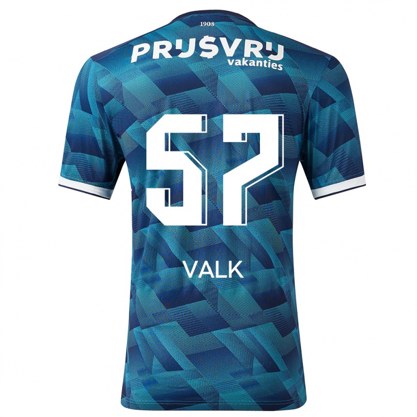 Vaikiškas Sem Valk #57 Mėlyna Išvykos Marškinėliai 2023/24 T-Shirt