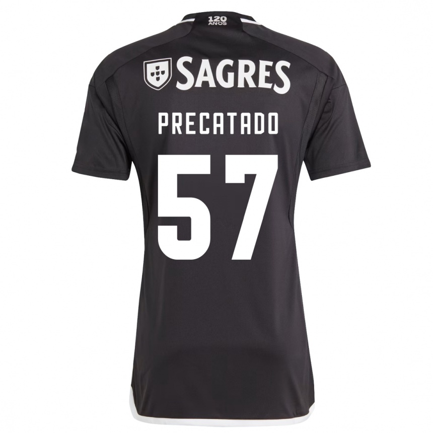 Vaikiškas Precatado #57 Juoda Išvykos Marškinėliai 2023/24 T-Shirt