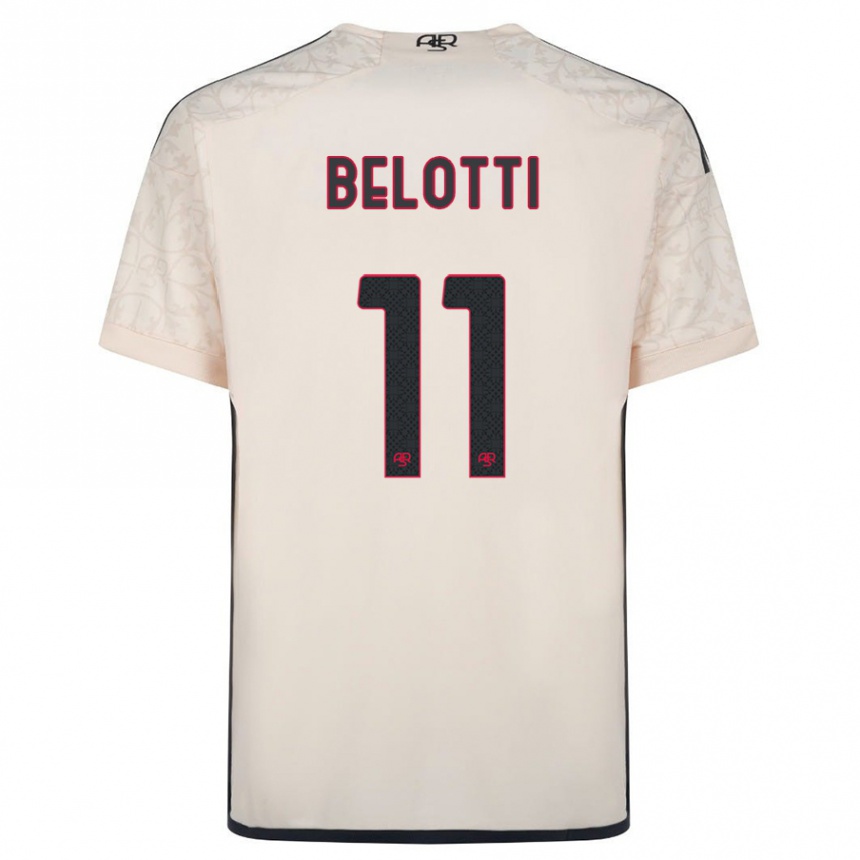 Vaikiškas Andrea Belotti #11 Beveik Baltas Išvykos Marškinėliai 2023/24 T-Shirt