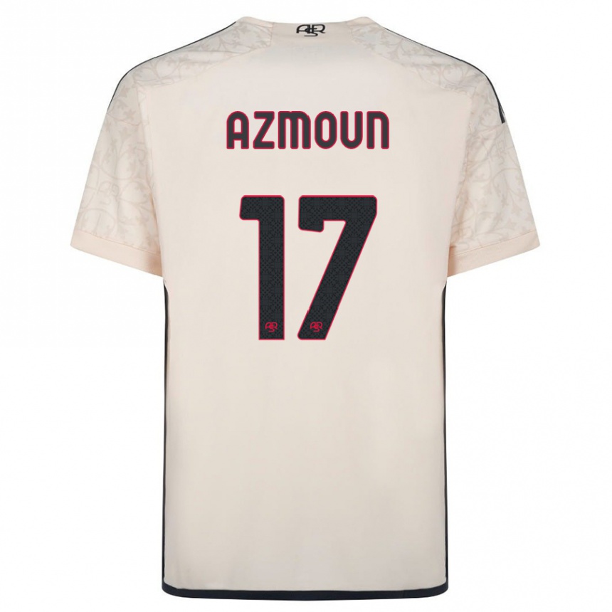 Vaikiškas Sardar Azmoun #17 Beveik Baltas Išvykos Marškinėliai 2023/24 T-Shirt