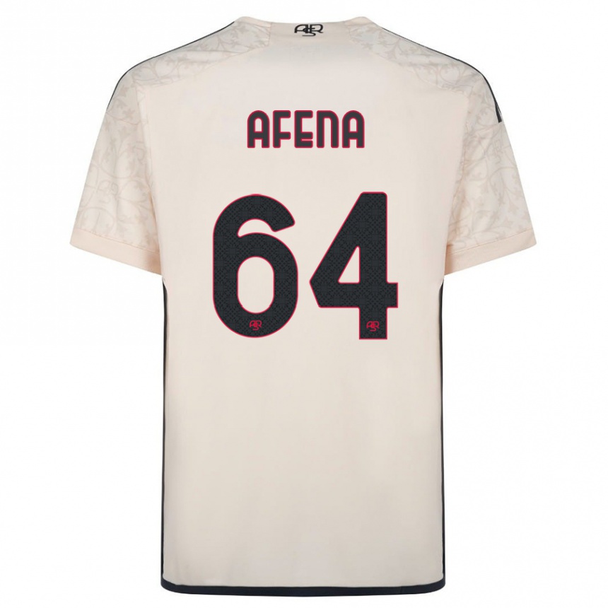 Vaikiškas Felix Afena-Gyan #64 Beveik Baltas Išvykos Marškinėliai 2023/24 T-Shirt