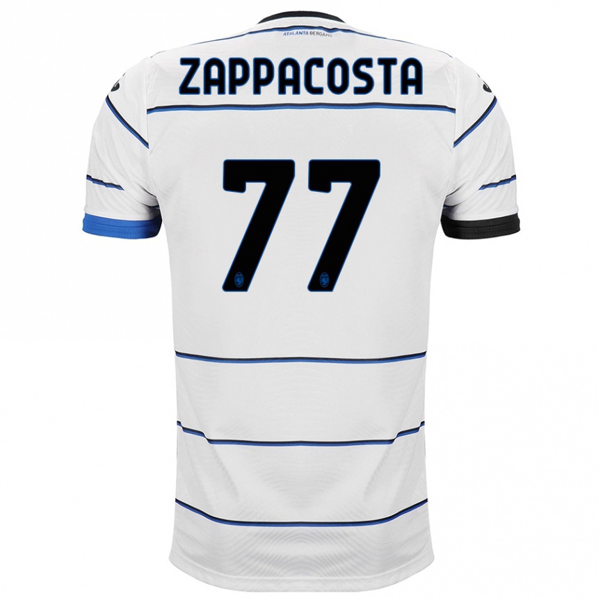 Vaikiškas Davide Zappacosta #77 Baltas Išvykos Marškinėliai 2023/24 T-Shirt