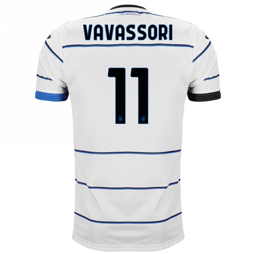 Vaikiškas Dominic Vavassori #11 Baltas Išvykos Marškinėliai 2023/24 T-Shirt