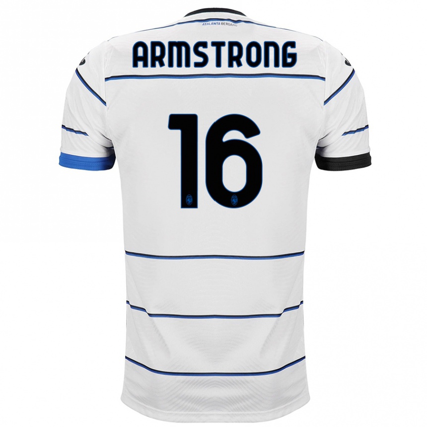 Vaikiškas Daniel Armstrong #16 Baltas Išvykos Marškinėliai 2023/24 T-Shirt