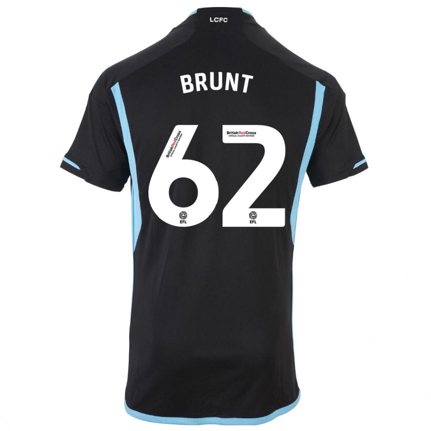 Vyrai Lewis Brunt #62 Juoda Išvykos Marškinėliai 2023/24 T-Shirt