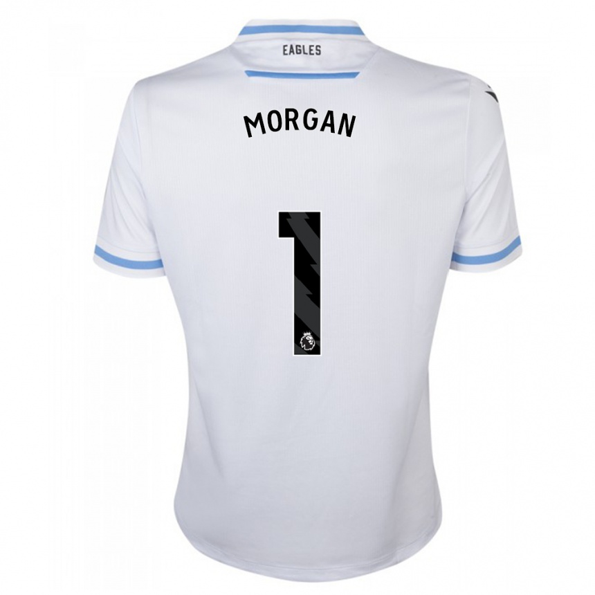 Vyrai Chloe Morgan #1 Baltas Išvykos Marškinėliai 2023/24 T-Shirt