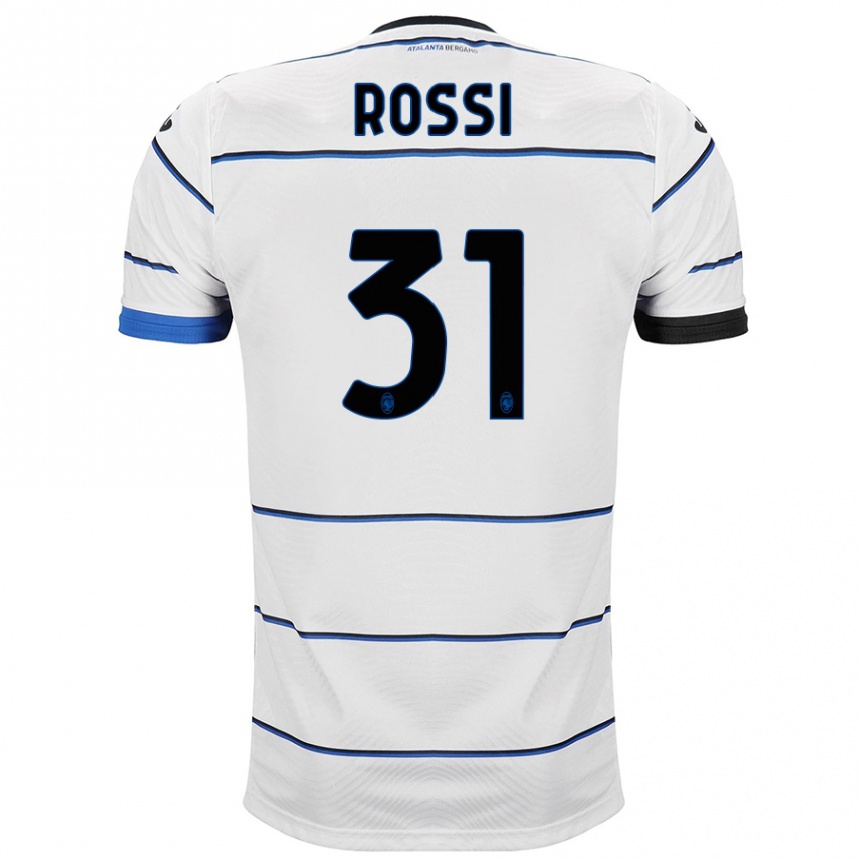 Vyrai Francesco Rossi #31 Baltas Išvykos Marškinėliai 2023/24 T-Shirt