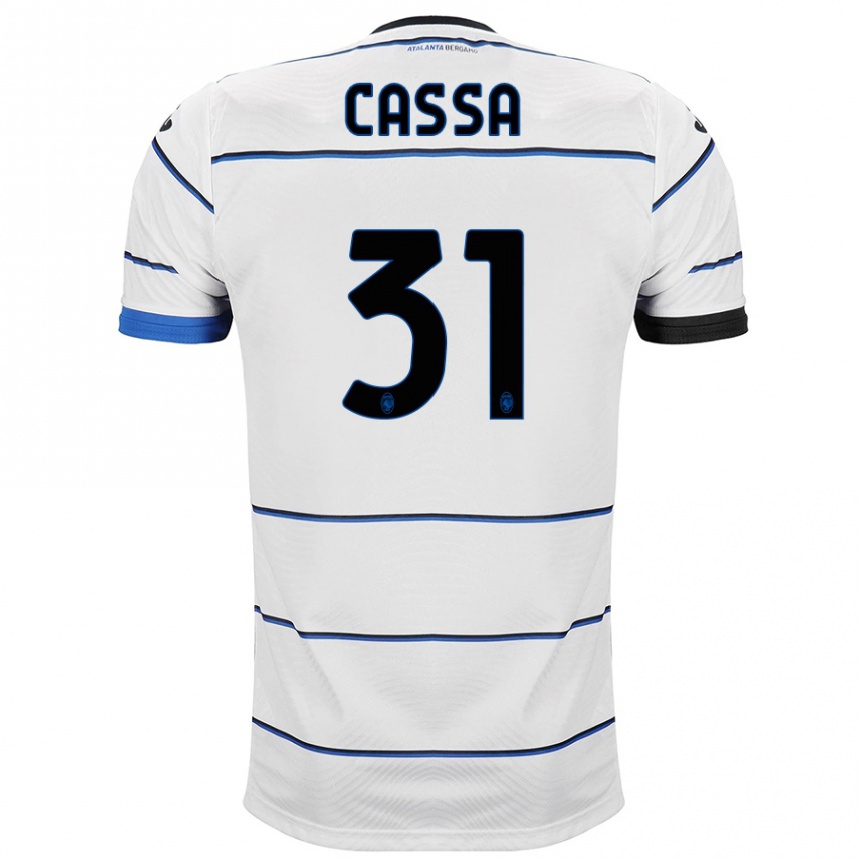 Vyrai Federico Cassa #31 Baltas Išvykos Marškinėliai 2023/24 T-Shirt