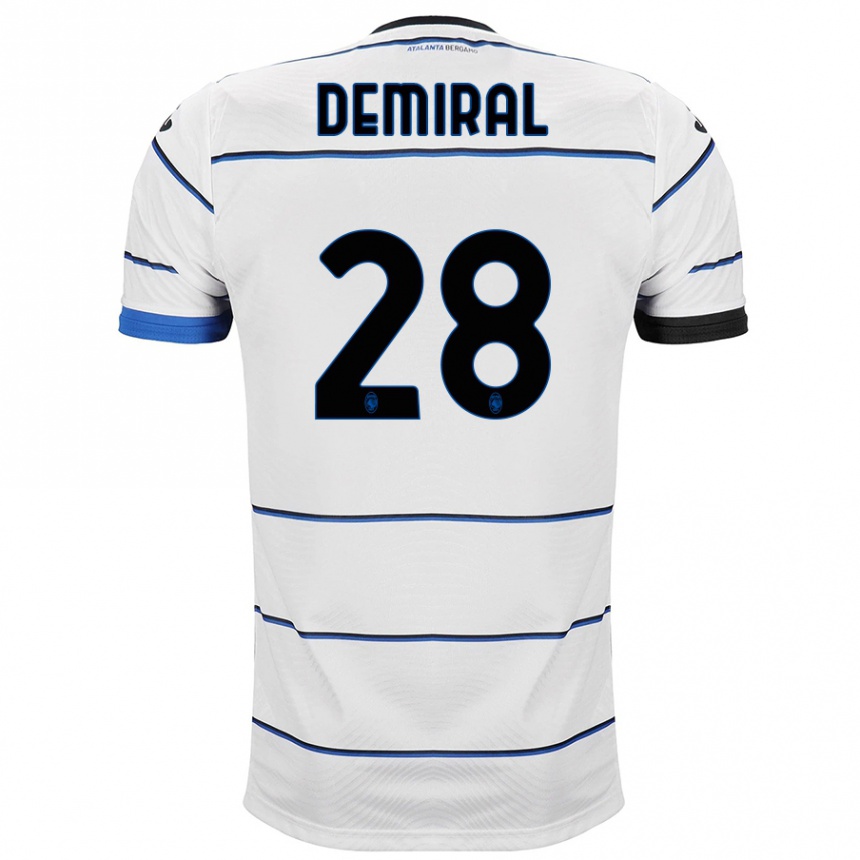 Vyrai Merih Demiral #28 Baltas Išvykos Marškinėliai 2023/24 T-Shirt