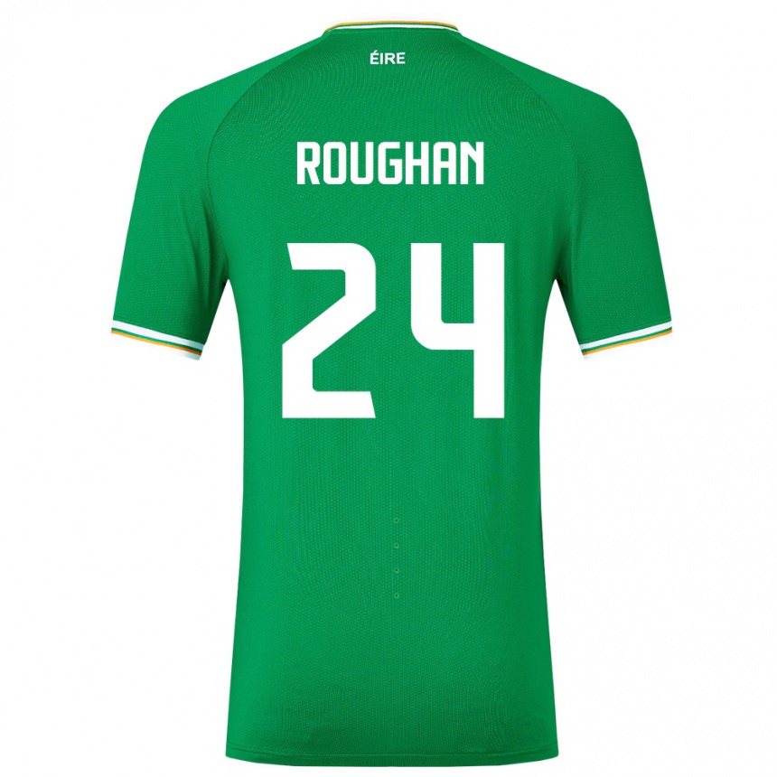 Vaikiškas Airijos Sala Sean Roughan #24 Žalias Namų Marškinėliai 24-26 T-Shirt