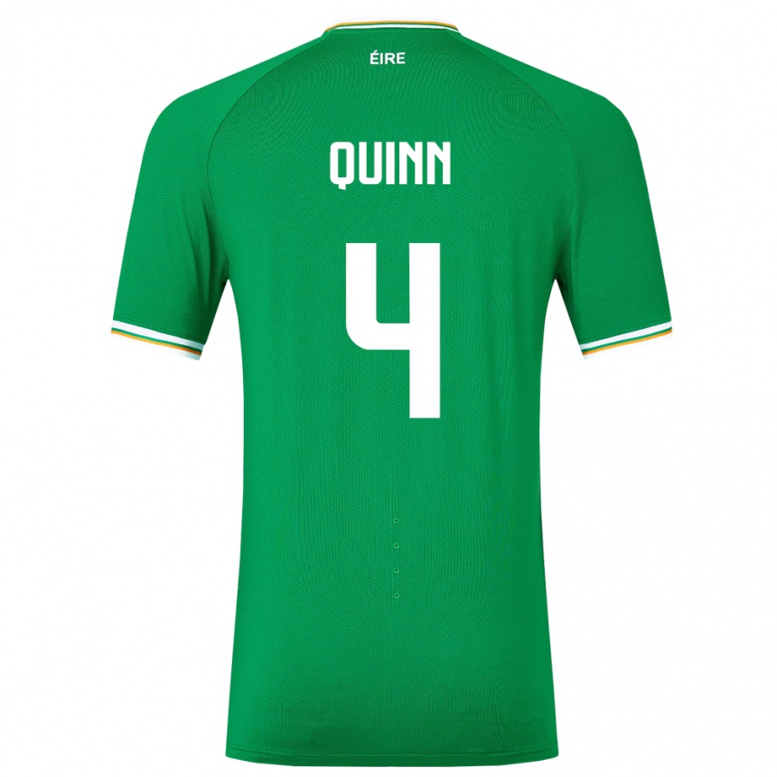 Vaikiškas Airijos Sala Louise Quinn #4 Žalias Namų Marškinėliai 24-26 T-Shirt