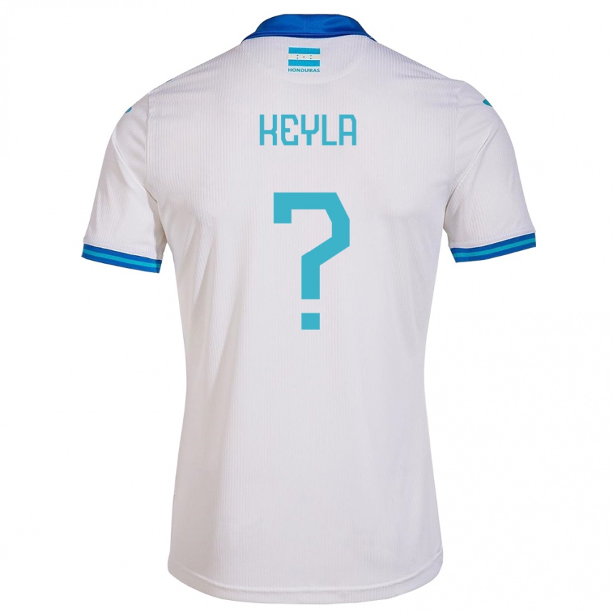 Vaikiškas Hondūras Keyla Aguilar #0 Baltas Namų Marškinėliai 24-26 T-Shirt