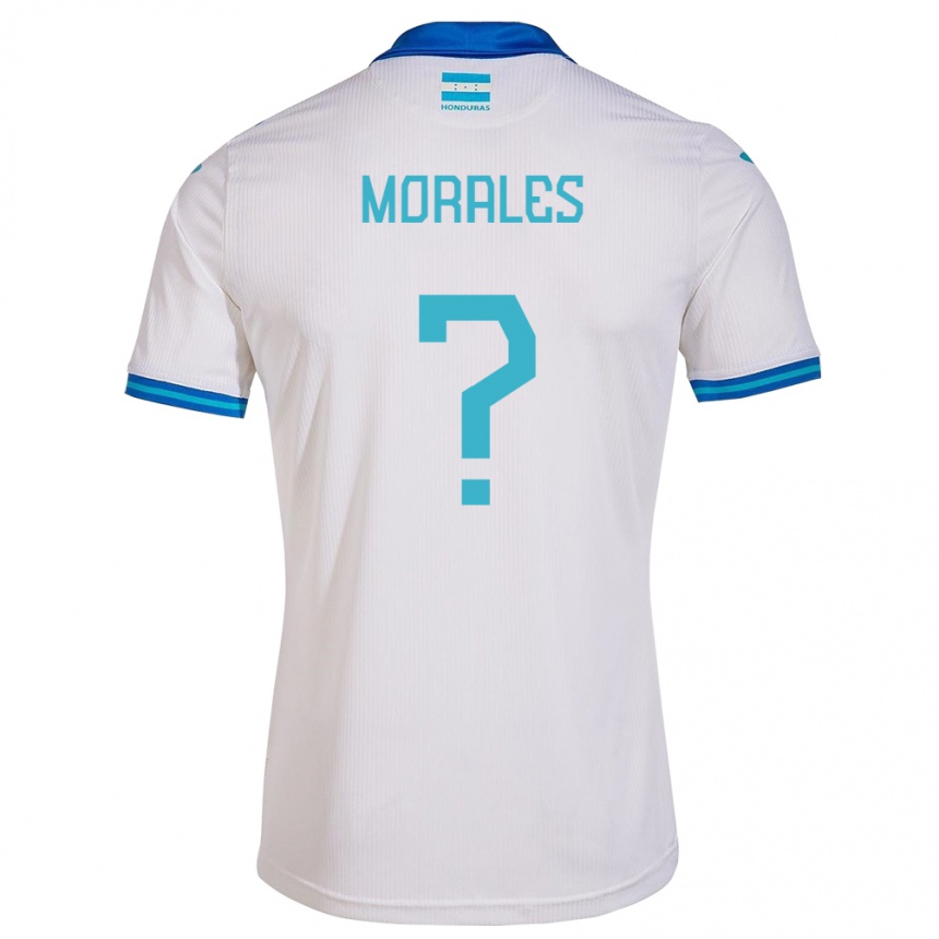 Vaikiškas Hondūras Melida Morales #0 Baltas Namų Marškinėliai 24-26 T-Shirt