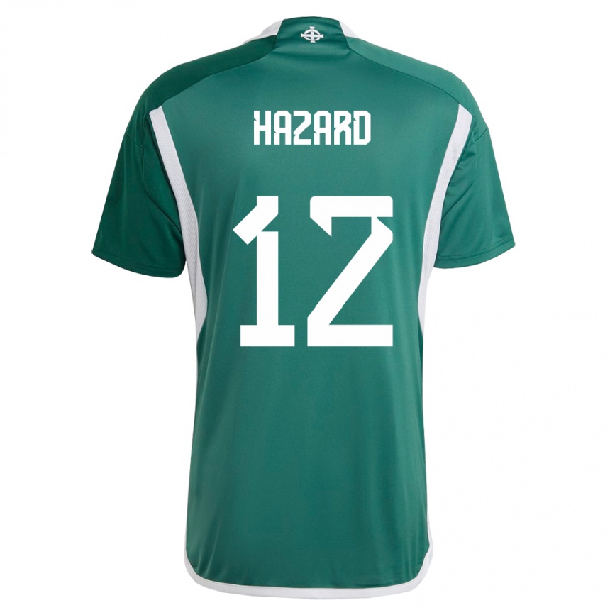 Vaikiškas Šiaurės Airija Conor Hazard #12 Žalias Namų Marškinėliai 24-26 T-Shirt