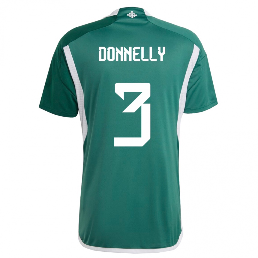 Vaikiškas Šiaurės Airija Aaron Donnelly #3 Žalias Namų Marškinėliai 24-26 T-Shirt