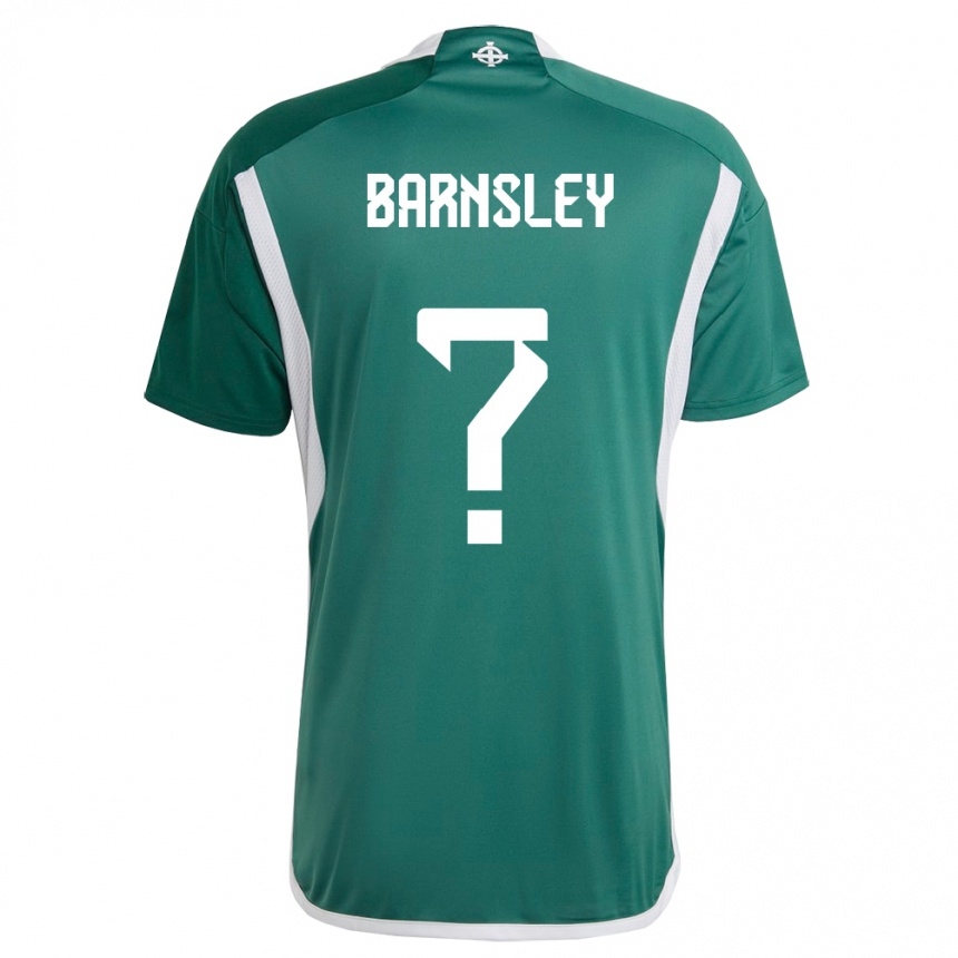 Vaikiškas Šiaurės Airija Fraser Barnsley #0 Žalias Namų Marškinėliai 24-26 T-Shirt