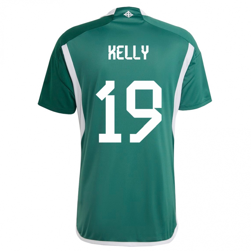 Vaikiškas Šiaurės Airija Oscar Kelly #19 Žalias Namų Marškinėliai 24-26 T-Shirt