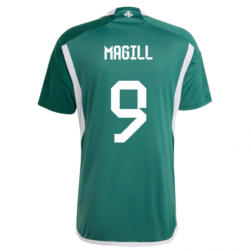 Vaikiškas Šiaurės Airija Simone Magill #9 Žalias Namų Marškinėliai 24-26 T-Shirt