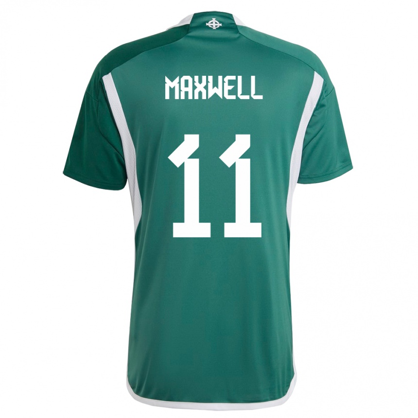 Vaikiškas Šiaurės Airija Danielle Maxwell #11 Žalias Namų Marškinėliai 24-26 T-Shirt