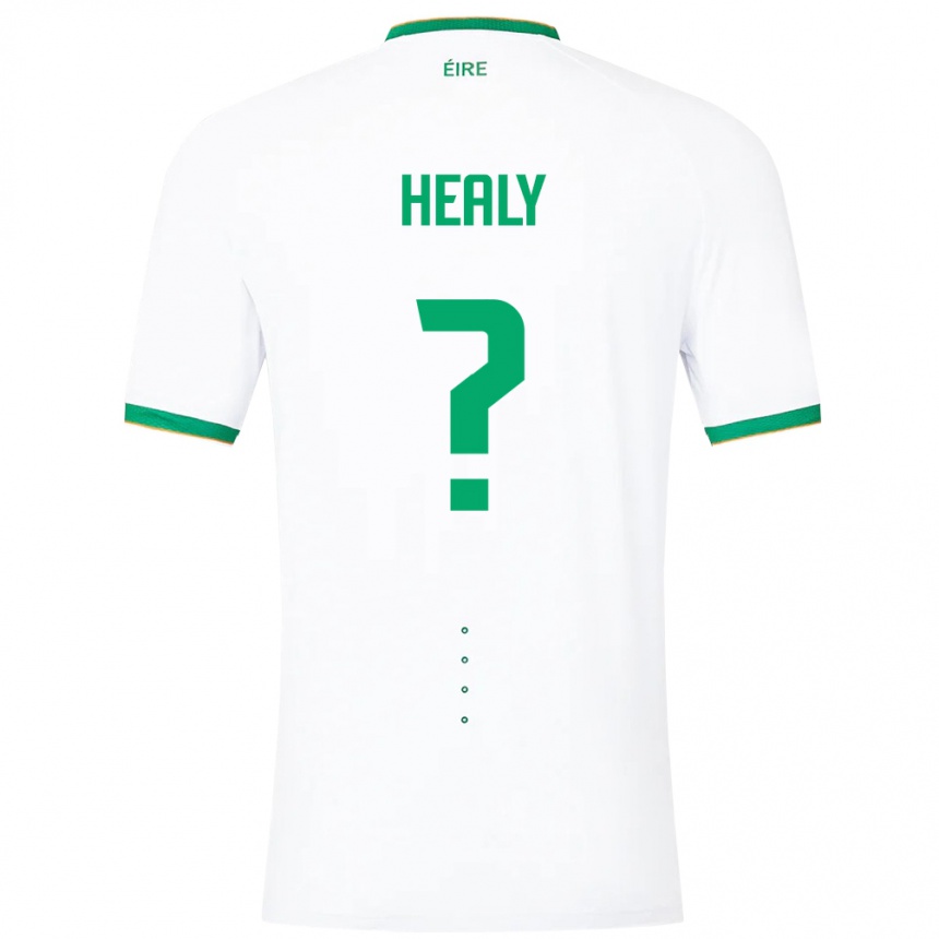 Vaikiškas Airijos Sala Matthew Healy #0 Baltas Išvykos Marškinėliai 24-26 T-Shirt