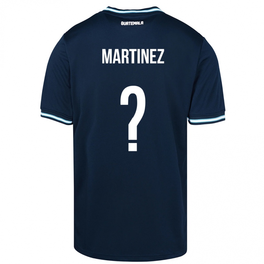 Vaikiškas Gvatemala José Carlos Martinez #0 Mėlyna Išvykos Marškinėliai 24-26 T-Shirt