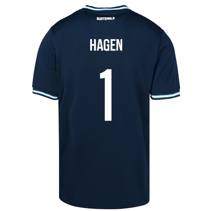 Vaikiškas Gvatemala Nicholas Hagen #1 Mėlyna Išvykos Marškinėliai 24-26 T-Shirt