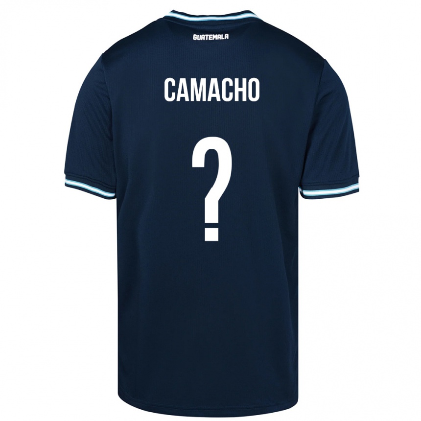 Vaikiškas Gvatemala Samuel Camacho #0 Mėlyna Išvykos Marškinėliai 24-26 T-Shirt