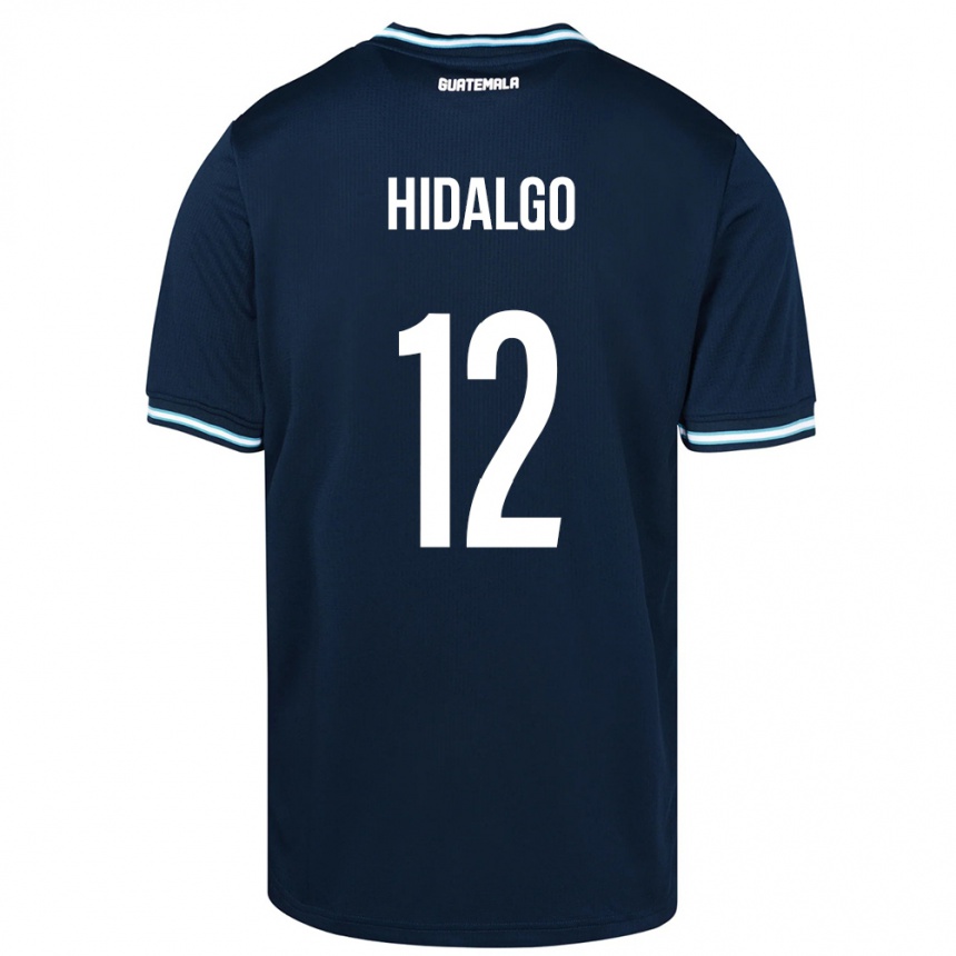 Vaikiškas Gvatemala Angie Hidalgo #12 Mėlyna Išvykos Marškinėliai 24-26 T-Shirt