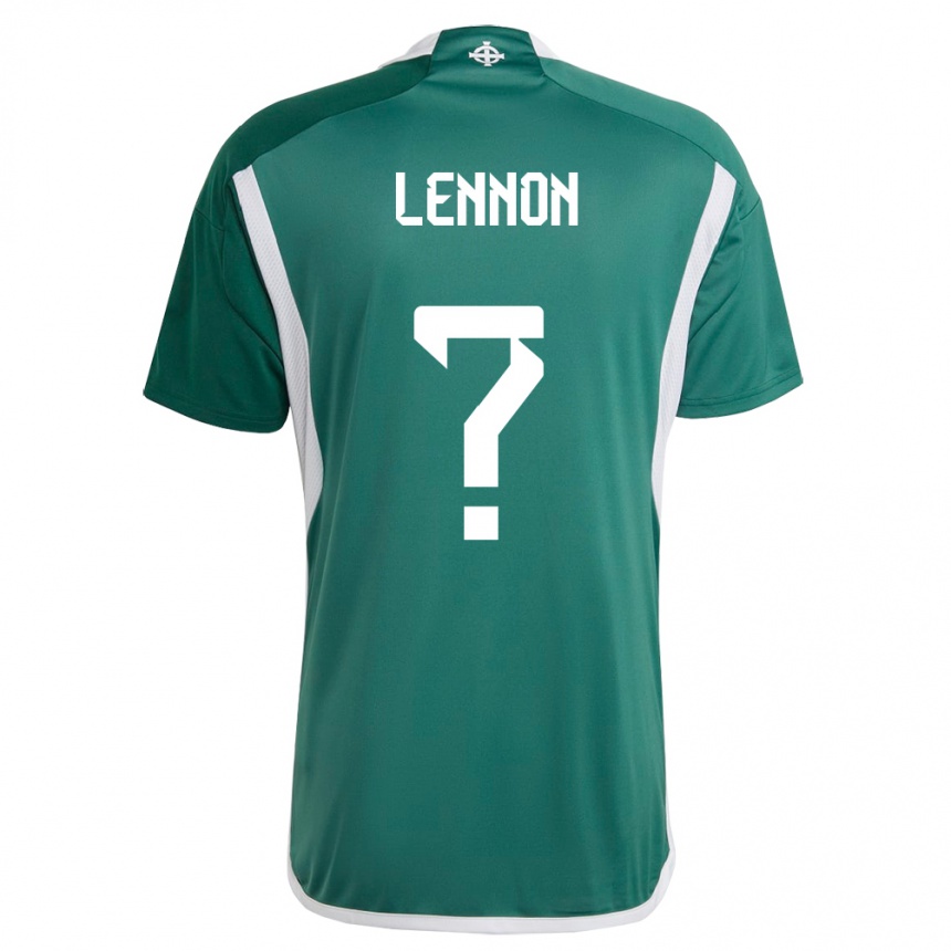 Vyrai Šiaurės Airija Gallagher Lennon #0 Žalias Namų Marškinėliai 24-26 T-Shirt