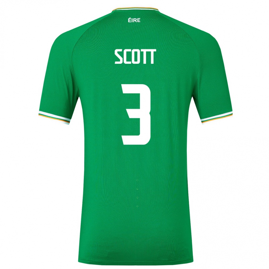 Moteriškas Airijos Sala Harriet Scott #3 Žalias Namų Marškinėliai 24-26 T-Shirt