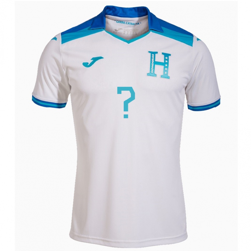 Moteriškas Hondūras Riccy Hernández #0 Baltas Namų Marškinėliai 24-26 T-Shirt