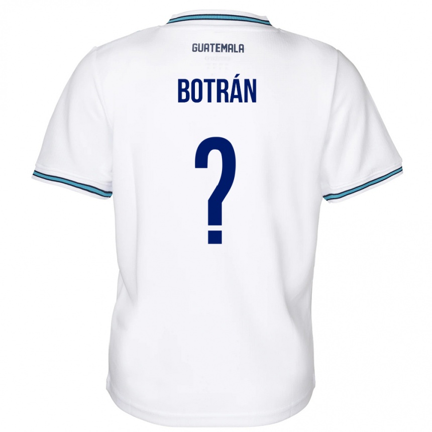 Moteriškas Gvatemala Sabrina Botrán #0 Baltas Namų Marškinėliai 24-26 T-Shirt