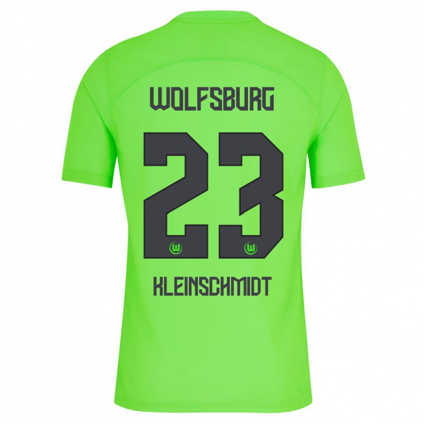 Vaikiškas Max Kleinschmidt #23 Žalias Namų Marškinėliai 2023/24 T-Shirt