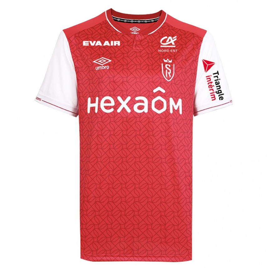 Vaikiškas Noemie Mouchon #20 Raudona Namų Marškinėliai 2023/24 T-Shirt