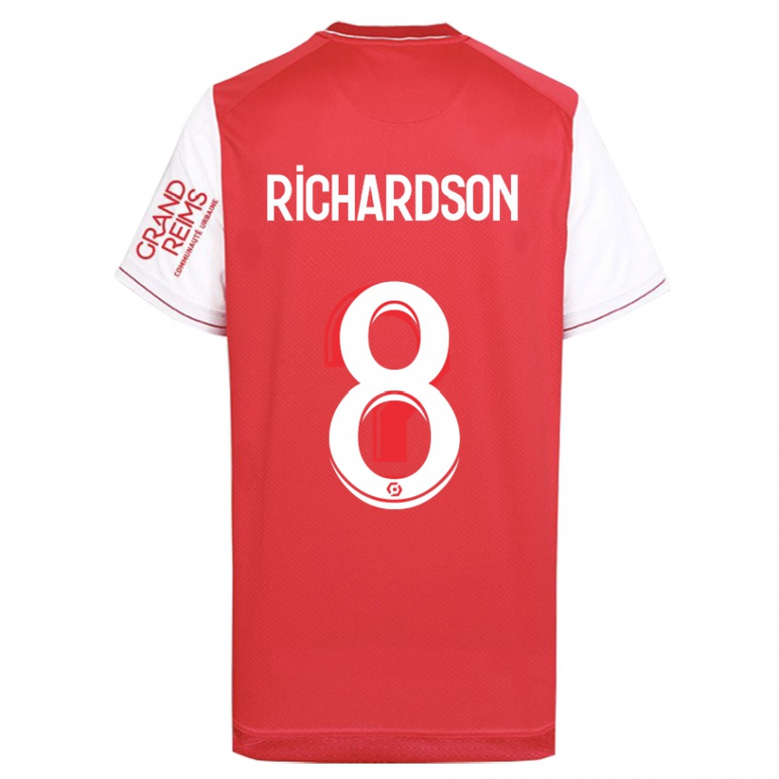 Vaikiškas Amir Richardson #8 Raudona Namų Marškinėliai 2023/24 T-Shirt