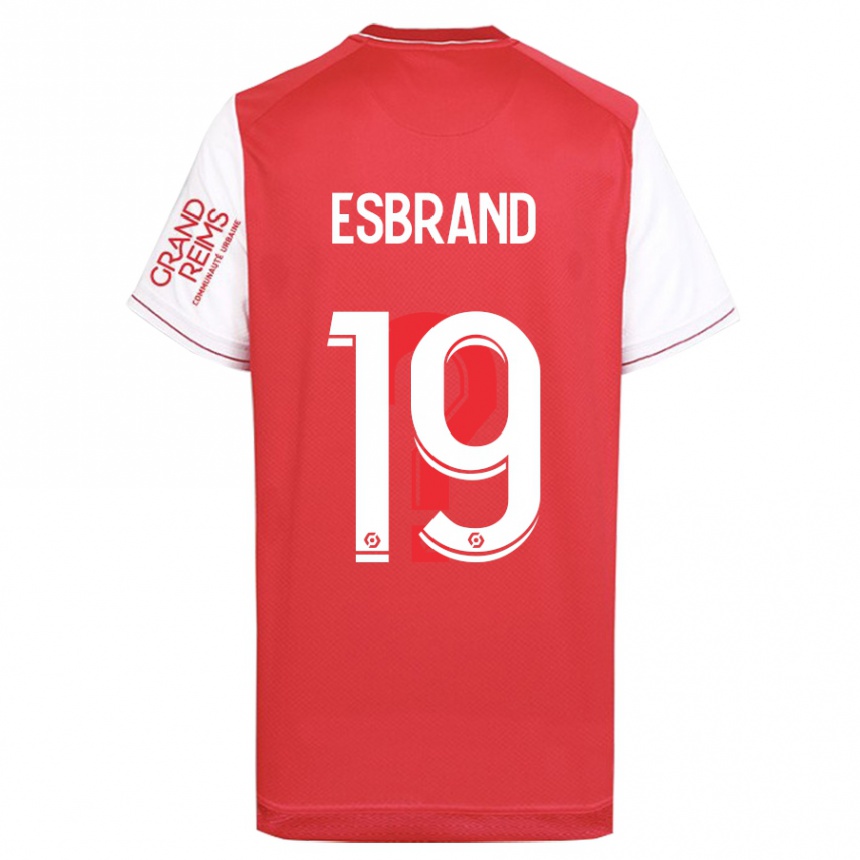 Vaikiškas Josh Wilson-Esbrand #19 Raudona Namų Marškinėliai 2023/24 T-Shirt