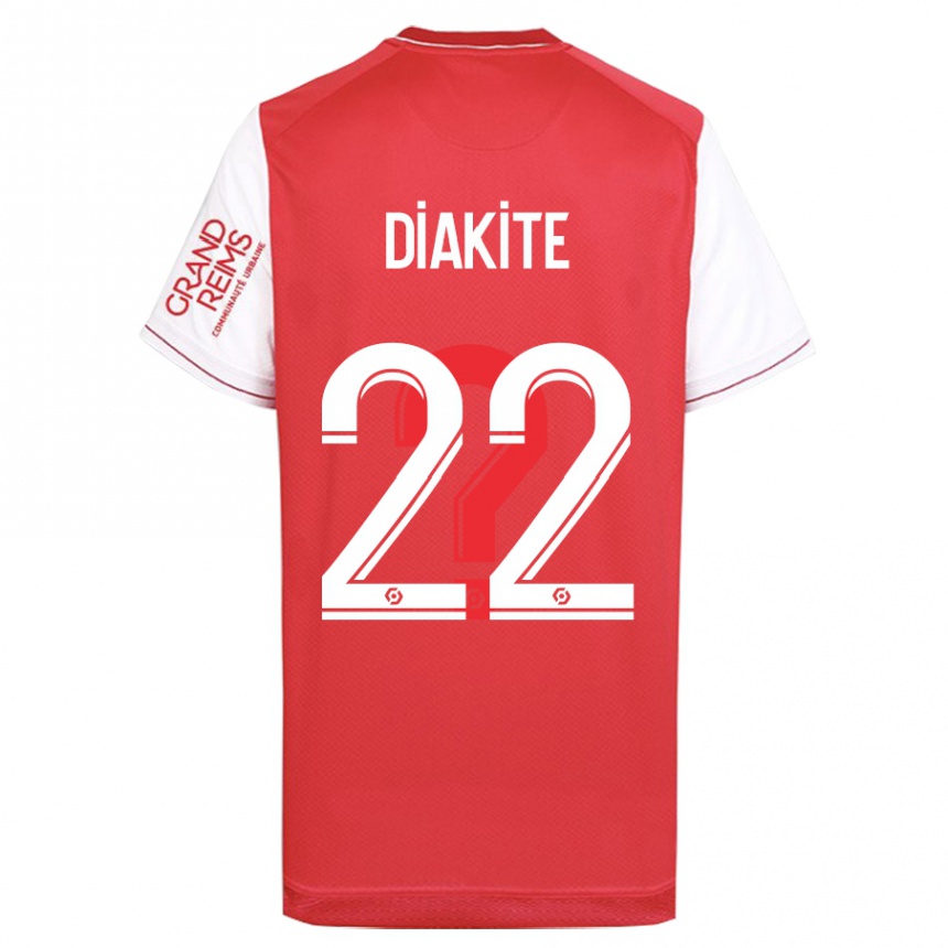 Vaikiškas Oumar Diakité #22 Raudona Namų Marškinėliai 2023/24 T-Shirt