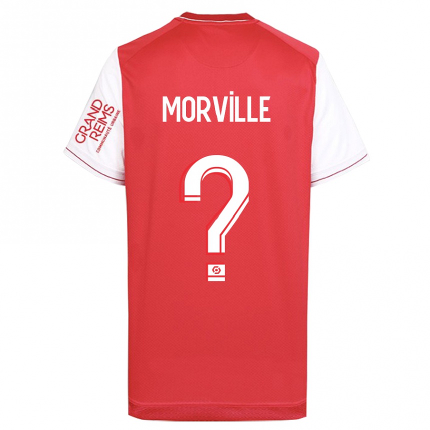 Vaikiškas Matisse Morville #0 Raudona Namų Marškinėliai 2023/24 T-Shirt