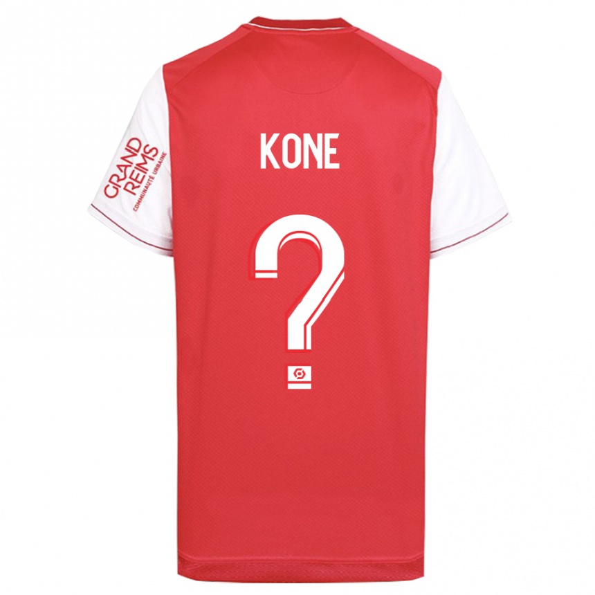 Vaikiškas Abdoul Koné #0 Raudona Namų Marškinėliai 2023/24 T-Shirt