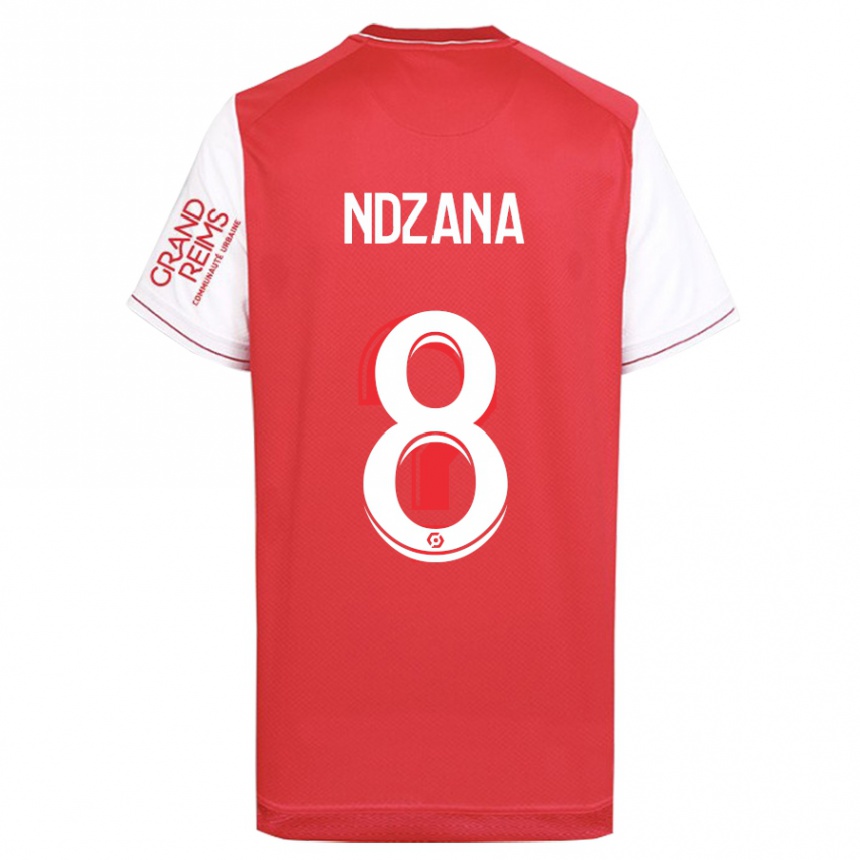 Vaikiškas Colette Ndzana Fegue #8 Raudona Namų Marškinėliai 2023/24 T-Shirt