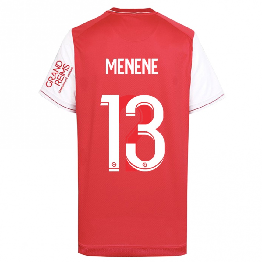 Vaikiškas Meyong Menene #13 Raudona Namų Marškinėliai 2023/24 T-Shirt