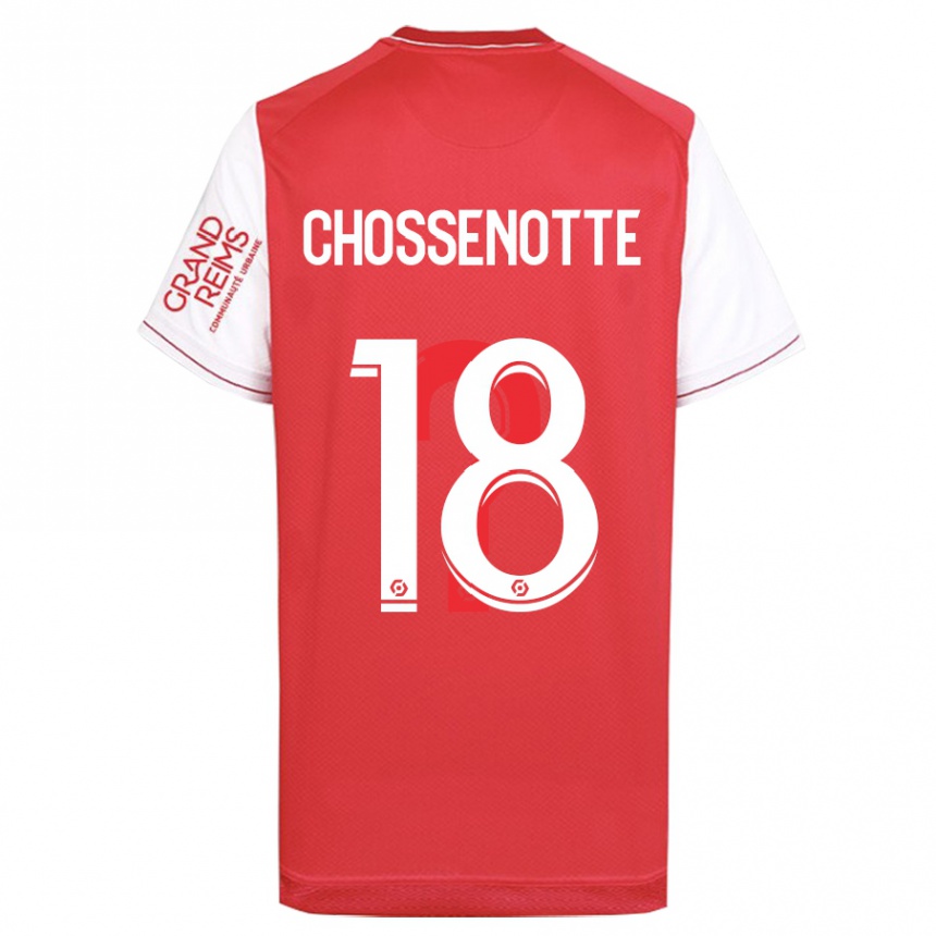 Vaikiškas Shana Chossenotte #18 Raudona Namų Marškinėliai 2023/24 T-Shirt