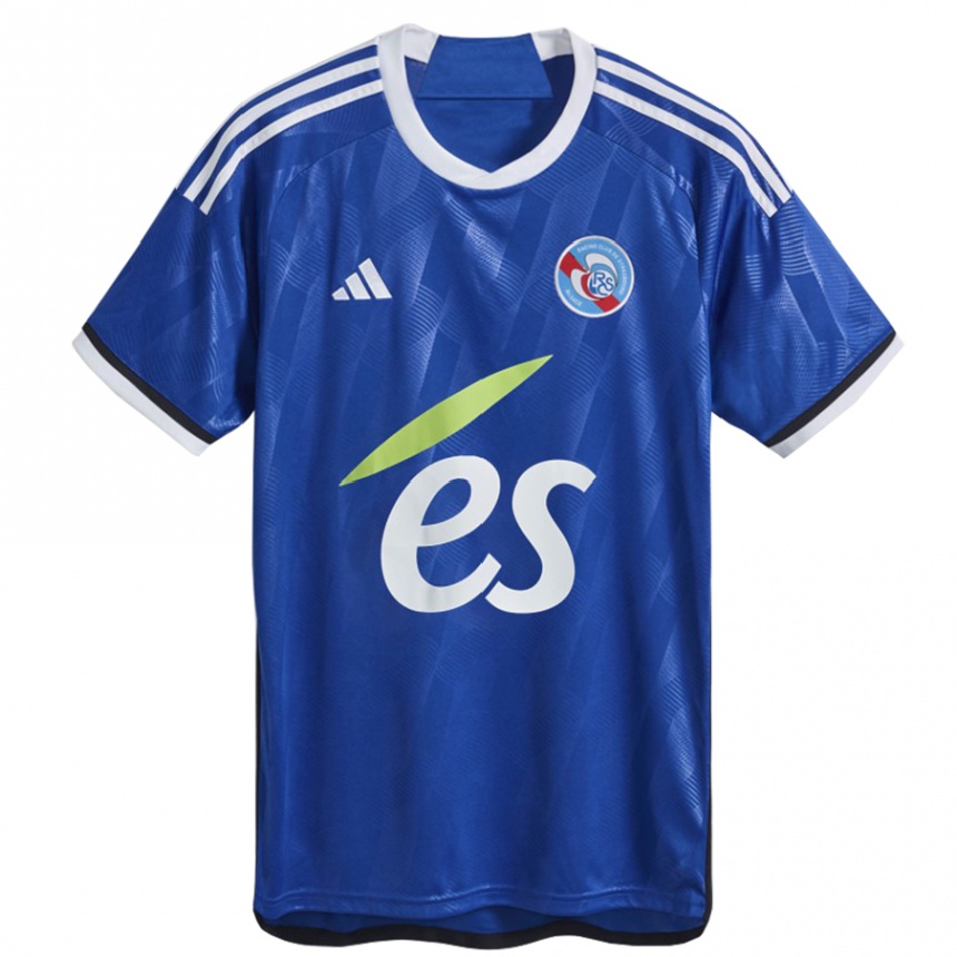 Vaikiškas Jean-Eudes Aholou #6 Mėlyna Namų Marškinėliai 2023/24 T-Shirt