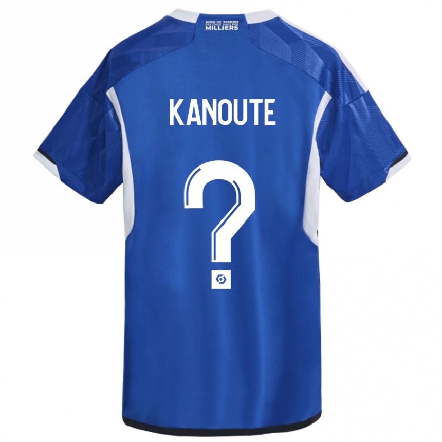 Vaikiškas Mahamadou Kanouté #0 Mėlyna Namų Marškinėliai 2023/24 T-Shirt