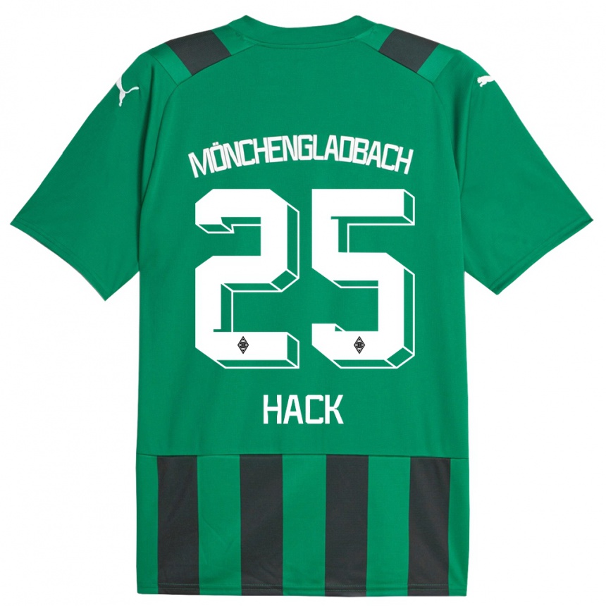 Vaikiškas Robin Hack #25 Juoda Žalia Išvykos Marškinėliai 2023/24 T-Shirt