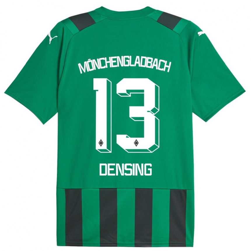 Vaikiškas Kyra Densing #13 Juoda Žalia Išvykos Marškinėliai 2023/24 T-Shirt