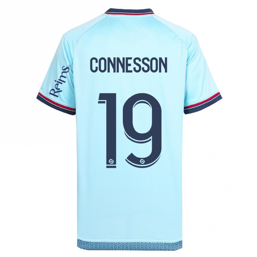 Vaikiškas Adele Connesson #19 Dangaus Mėlynumo Išvykos Marškinėliai 2023/24 T-Shirt