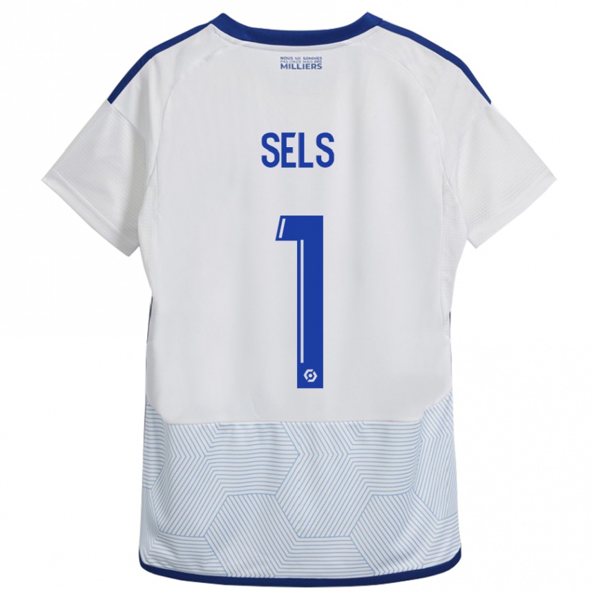 Vaikiškas Matz Sels #1 Baltas Išvykos Marškinėliai 2023/24 T-Shirt