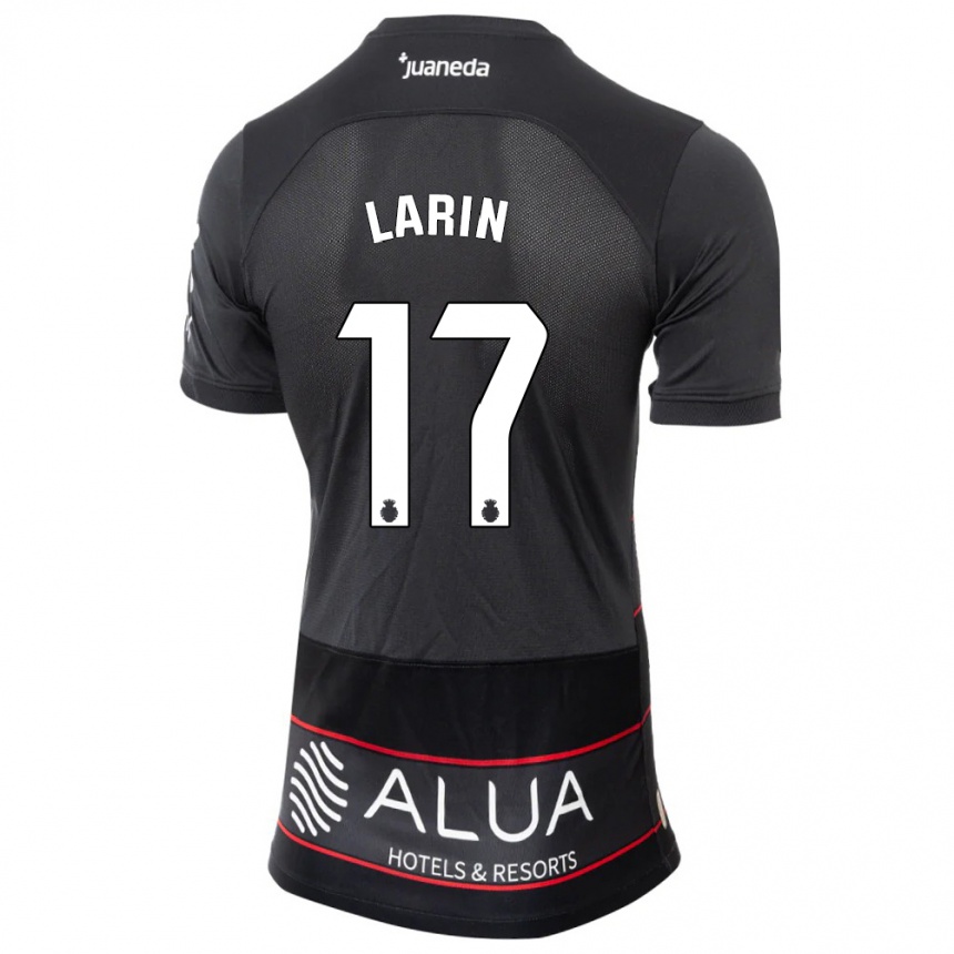 Vaikiškas Cyle Larin #17 Juoda Išvykos Marškinėliai 2023/24 T-Shirt